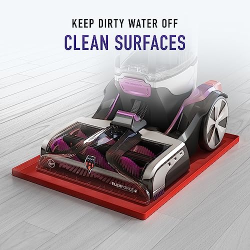 Hoover SmartWash Pet Cleaner with Spot Chaser Wand and Storage Mat | Automatic Cleaning & Dry Technology, Auto Mix, Deep Carpet Shampooer, Use with a Hoover Carpet Cleaner Solution - style: SmartWash Pet with Mat