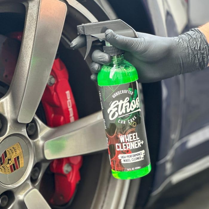 Ethos Wheel Cleaner - Car Wheel Cleaner Spray - Rim Cleaner Spray Brake Dust, Iron Remover - Color Change Technology - Professional Strength Formula (Gallon) - color: 1 Gallon (1-Pack)