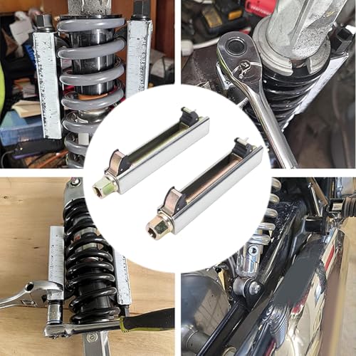Tyenaza Motorcycle Coil Spring Compressor Tool 20-100mm Clamping Width for Most Classic Modern Motorcycle Coil Springs