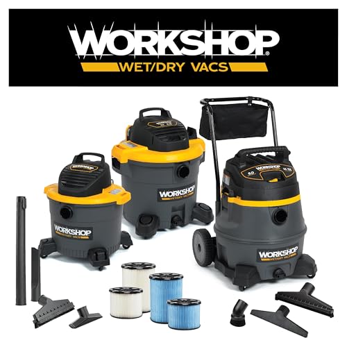 WORKSHOP Wet/Dry Vacs WS17856A 1-7/8-in. 6-Piece Shop Vacuum Attachment Kit
