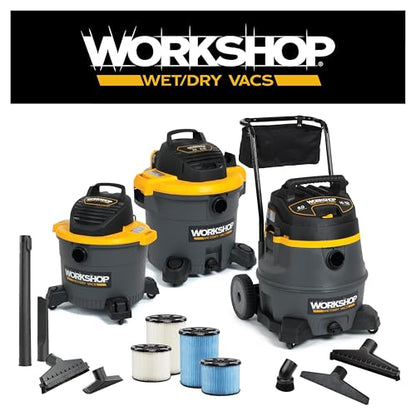 WORKSHOP Wet/Dry Vacs WS17802A 1-7/8-in. Crevice Tool Vacuum Attachment | Reaches into Tight Spaces and Crevices, For WORKSHOP Shop Vacuum Cleaners, Fits 1-7/8-inch Extension Wands and Hoses - size: 1-7/8"