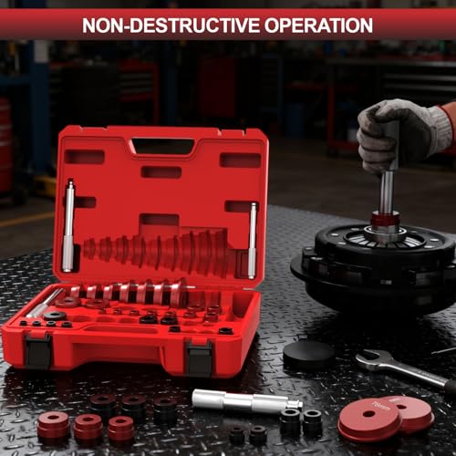 Marvelity 43 Piece Bearing Press Kit | Bearing Race & Seal Driver Set, Professional Seal Driver Installer Tool, Heavy-Duty, For Automotive & Machinery Repair