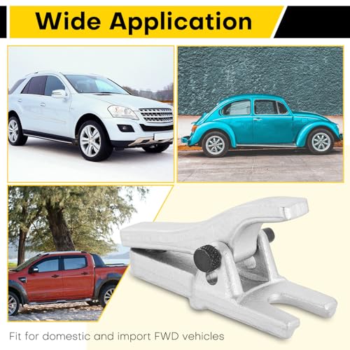 Universal Ball Joint Separator | Ball Joint Removal Tool for Separating Arms, Tie Rods & Ball Joints, Opening from 1-1/8" to 2-1/8" for Cars, Trucks, and ATVs
