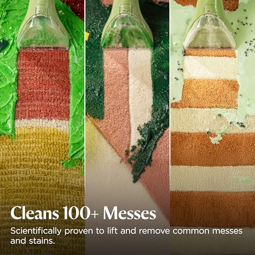 BISSELL Little Green Multi-Purpose Portable Carpet Cleaner, 1400B | Multi-surface upholstery cleaning; exclusive specialty tools included; car & auto detailing; Green color - color: Green, style: Little Green