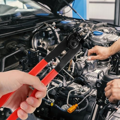 CV Boot Clamp Pliers Kit Universal Adjustable CV Boot Clamp Tool Joint Banding Tools for Fuel Filters Water Pumps Joint Boots