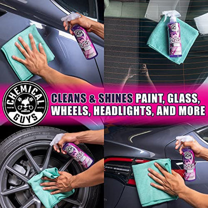 Chemical Guys, Synthetic Quick Detailer Spray, High Gloss & Slick, 16 oz | Spray-and-wipe detailer lifts dust, fingerprints and smudges while adding a streak-free synthetic-polymer gloss - size: 16 Fl Oz (Pack of 1)