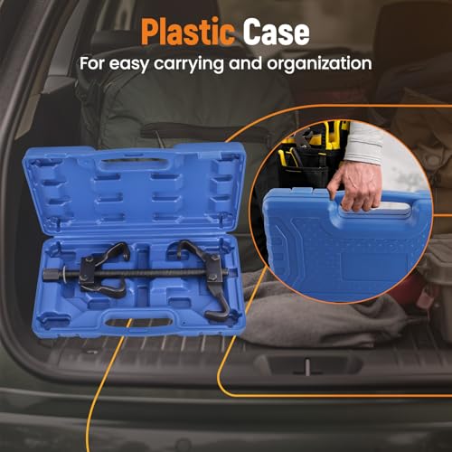 maXpeedingrods Coil Spring Compressor Tool Kit, Suspension Strut Remover Installer Tool Kit for Compress Remove and Install Vehicle Strut and Coil Springs - size: 3/4 inch