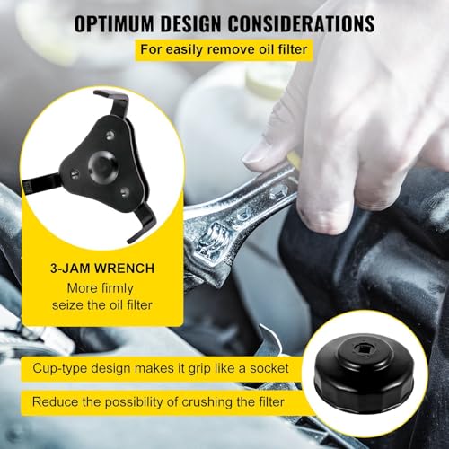 Oil Filter Socket Set,30 Pcs Oil Filter Wrench Set, Sturdy Steel Oil Socket,3/8" Oil,Low Profile Oil Set compatible with Easy Access,Oil Wrench Cap Set w/Case