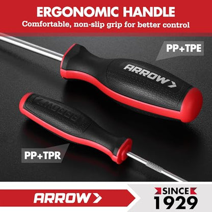 Arrow 7-Piece Hook and Pick Set, Long & Mini Precision Pick Tool Set | With Storage Bag, For Automotive Mechanic, O-Ring Removal Tool, Oil Seal, Gasket Puller, Hose Puller Picks