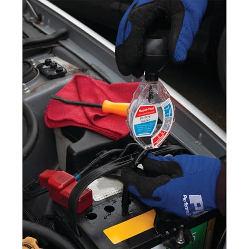Performance Tool W1657C Deluxe Battery Tester , Black, Test 6V, 12V and 24V batteries - style: Deluxe Battery Tester