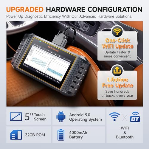 FOXWELL NT710 fit for GM Diagnostic Scan Tool, Bi-Directional All System OBD2 Scanner for Chevrolet Buick GMC Cadillac, All Resets Code Reader Oil EPB SAS TPMS ABS Bleeding Throttle Crankshaft Relearn