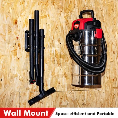 Shop-Vac 6 Gallon 4.0 Peak HP Wet/Dry Vacuum, Wall Mountable Shop Vacuum | Compact Shop Vac with Up to 20 ft Extra Long Hose & Accessories - Ideal for Jobsite, Garages, Car & Workshops - size: 6 gallon