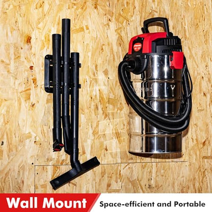 Shop-Vac 6 Gallon 4.0 Peak HP Wet/Dry Vacuum, Wall Mountable Shop Vacuum | Compact Shop Vac with Up to 20 ft Extra Long Hose & Accessories - Ideal for Jobsite, Garages, Car & Workshops - size: 6 gallon