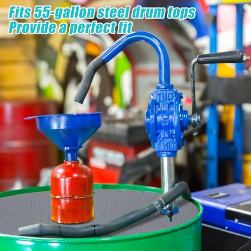 Drum Top Absorbent Pads for 55 Gallon Barrel 15 Pcs, Water Absorbent Mat Oil Spill Mat for Oil-Based & Water Based Fluids Oil Absorbent Mat