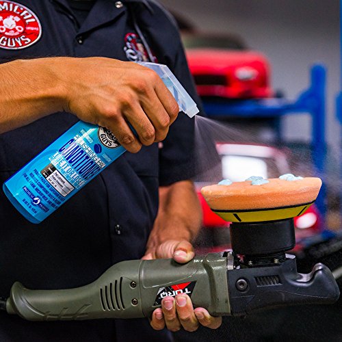 Chemical Guys Car Polishing and Buffing Pad Conditioner, 16 Oz | Quick-spray pad lubricant, primes foam microfiber and wool pads, works with DA and rotary polishers