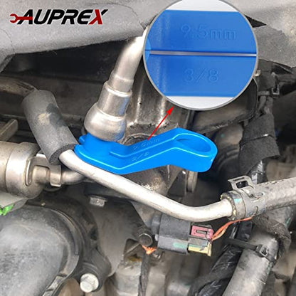AUPREX 11 PCS AC/Fuel Line Disconnect Removal Tool Set for Ford and Others, Transmission Oil Cooler Line Quick Disconnect Kit from 3/16 to 7/8 Inch - size: 11 PCS