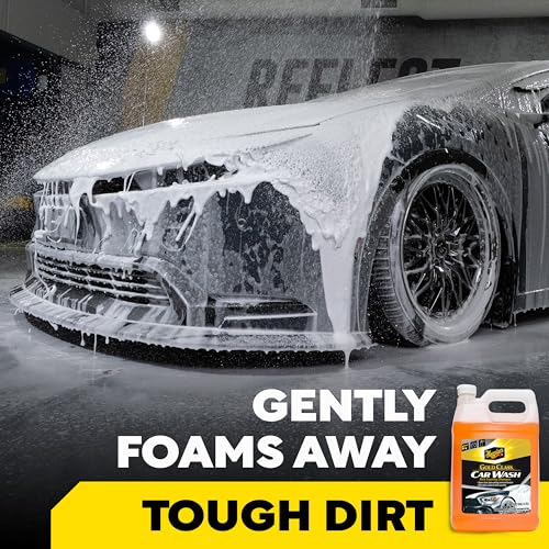 Meguiar's Gold Class Car Wash, Ultra-Rich Foam Car Wash Soap and Conditioner for Vehicle Cleaning, Paint Cleaner to Clean and Condition in One Easy Step, 1 Gallon