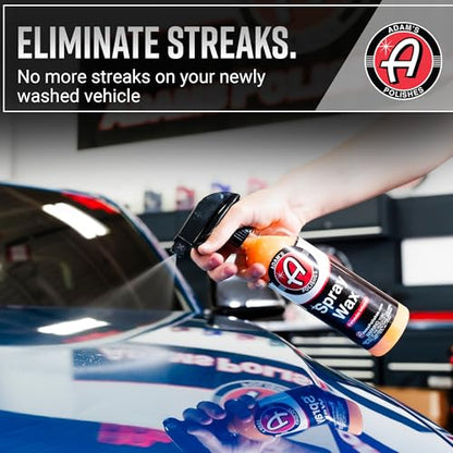 Adam's Polishes Spray Wax Kit - Advanced Carnauba Car Wax | Car Spray Polish | During Car Wash Paste Wax Clay Bar & Buffer Polisher For Ultimate Protection On Paint Wheels Windows | Cleaning Supplies - size: 8 Fl Oz (Pack of 2)