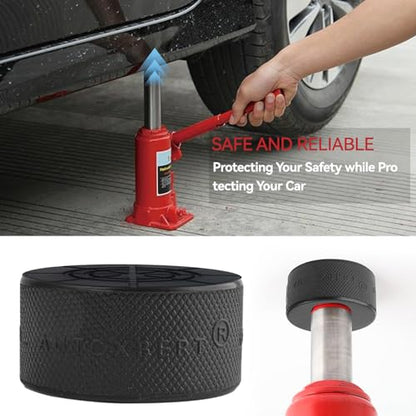 1.45inch Universal Bottle Jack Pad Rubber Anti-Slip Adapter Support Puck Block Car Lift Tool for 8T 10 T Bottle Jacks Jacking Points Repair 37mm - size: 37MM