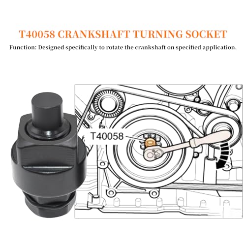 7Pcs Camshaft Alignment Crankshaft Timing Tool Kit | Compatible with Audi VW 4.2 V8 BAT Engine, Replaces T40046 T40047 T3242 T40058 - size: for VW 4.2 BAT Engine