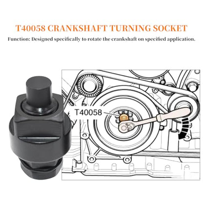 7Pcs Camshaft Alignment Crankshaft Timing Tool Kit | Compatible with Audi VW 4.2 V8 BAT Engine, Replaces T40046 T40047 T3242 T40058 - size: for VW 4.2 BAT Engine