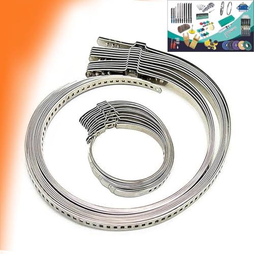 30pcs CV Boot Clamp Tool, Stainless Steel Universal Adjustable Axle Repair Kit, Joint Crimp Clamps Kit, CV Boot Expander Tool Clamp, For Repair and Unlocking Car Rear Universal Replacement