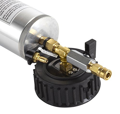 OTC 7448A Fuel Injection Cleaning Canister | Use Tool with Compressed Air and Cleaning Chemicals for Effective Direct Fuel Rail and Injection System Cleaning