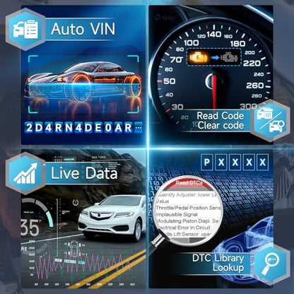 2026 BOSSCOMM eTouch770 diagnostic scanner Upgraded from IF745 Code Scanner, All-System OBD2 code reader with 6 Resets, ABS, SAS Calibration,Oil,Throttle, EPB, BMS, Lifetime WiFi Free Update,Auto Vin.