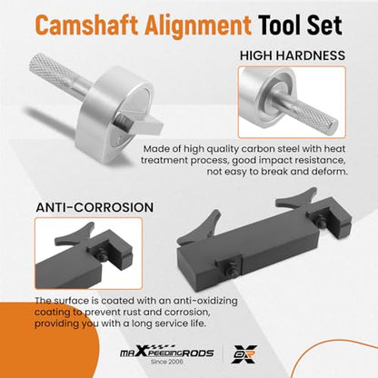 maXpeedingrods Engine Camshaft Alignment Timing Tool Kit for Land Rover Range Rover Sport Jaguar Discovry 4/5 V8 5.0 L V6 3.0L, with Fuel Injector Remover Installer Tool, 13 Pcs - size: 13 Pcs