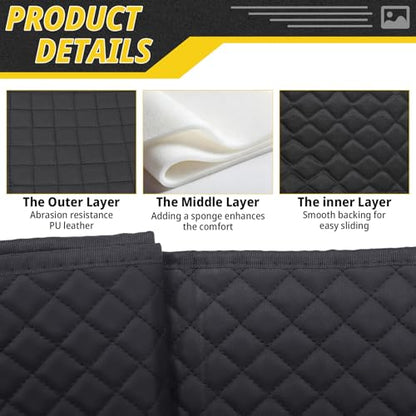 Rolling Creeper Mat, Foldable Under Car Repair Mat with Storage Bag, Portable Creeper Pad for Low Clearance, All Car Models & Terrains, Ideal for Garage/Auto Repair/Self-Driving Tour,57"X27"-1Pack
