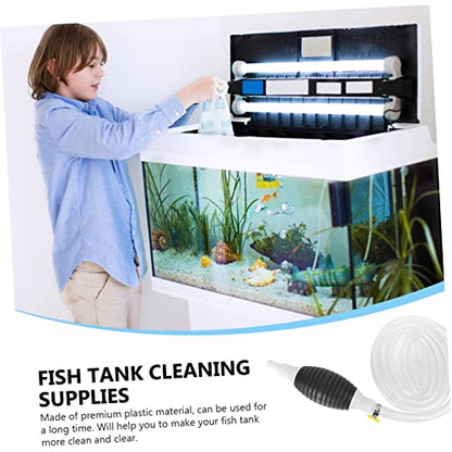 1set Portable Transfer Siphon Pump for Cars Manual Pump Kit for Oil Water Liquids for Fluid Transfer Petrol Resistant Hose Clips