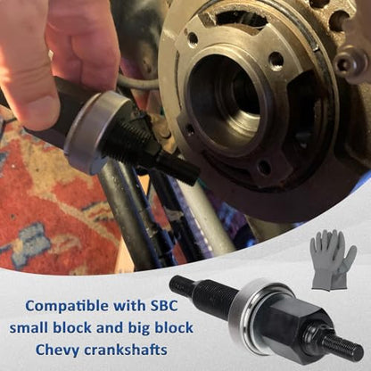 ReluxGo Harmonic Balancer Installer Bolt for 66515, Damper Vibration Install Tool Compatible for SBC and BB Chevy Cranks