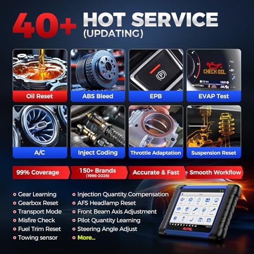 Autel Scanner MaxiIM IM508S PRO Full Bundle Ver., 3000+ Test 40+ Service | 2026 Same as IM608 PRO 2/ IM608S II, w/ $569 PRO Kit, Bidirectional Scan Tool, Enhanced All-Sys Diagnostic, 10X Faster, OS11