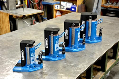 TEMCo Hydraulic Container/Machine Toe Jack (2.5 Ton - 5 Ton) Lift Capacity TH0025 - size: 2.5 Ton Toe / 5 Ton Top Capacity