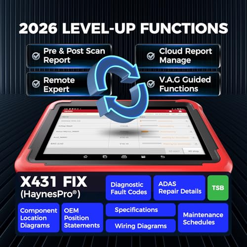 2026 NEW LAUNCH X431 PROS V5.0 Bidirectional Scan Tool, Free Update, ECU Online Coding, CANFD&DOIP, FCA AutoAuth, V.A.G Guide, 37+ Reset for All Cars, OEM Full System Car Scanner - style: X431 PROS V5.0