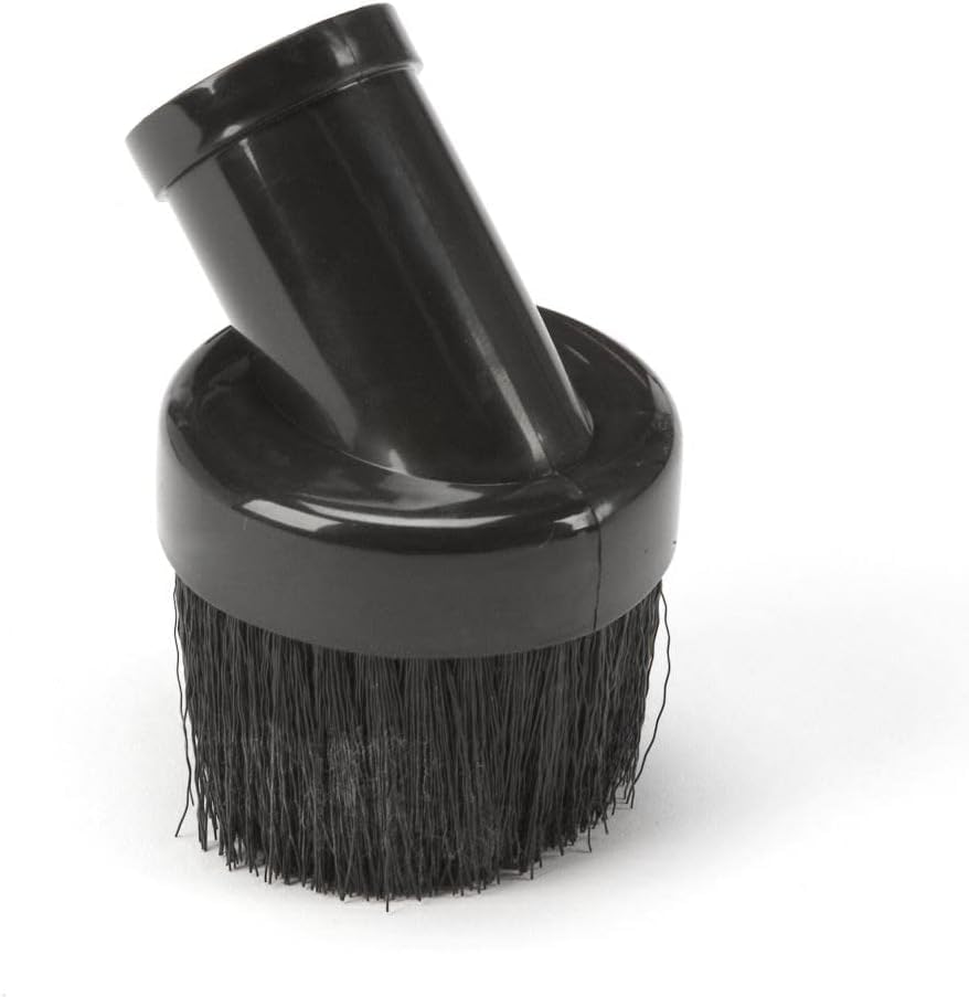 Shop-Vac 9061500 Round Brush, 1.25 Inch Diameter, Gentle Cleaning Delicate Surfaces, Ideal for Upholstery and Carpets (5-Pack) - size: 37987 (Pack of 5)