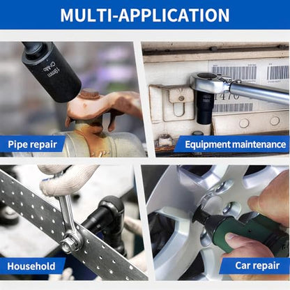 Greywolf 5 pcs Wheel Nut Removal Tool Set, 1/2 Inch Impact Torque Socket Set and Bolt Extractor Set, Wheel Lock Removal Kit, Torque Socket Set for Damaged, Frozen, Rusted Round Bolts, Metric 17-22mm - size: 5 pcs