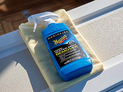 Meguiar's Marine/RV Hard Water Spot Remover M4716 - Hard Water Spot Remover For Boats and for RVs That's Easy to Use Spray - For RV and Boat Detailing - Remove Water Spots and Add Protection, 16 Oz - size: 16 Fl Oz (Pack of 2)