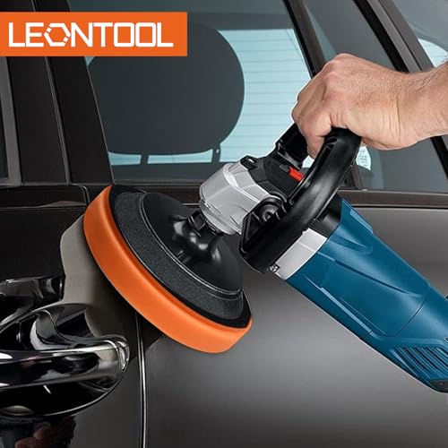 5 Inch Buffing Polishing Pads 7 Pcs Compound Buffing Sponge Pads and Woolen Pad for 130mm Backing Plate, Cutting Foam Pad Kit for Car Buffer Polisher Compounding, Polishing and Waxing - size: 5 Inch