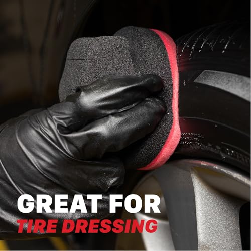 Maxshine Universal Hex Foam Waxing Applicator – Ultra-Soft Scratch-Free Foam Pad for Car Wax, Polish & Sealant – Ergonomic Hex Grip, Washable Reusable Auto Detailing Tool for Cars, Trucks, SUVs & RVs