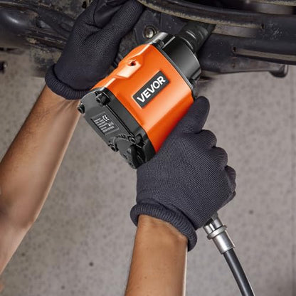 VEVOR 1/2-Inch Air Impact Wrench, Up to 738 ft-lbs Nut-busting Torque, Stubby Size & Lightweight Pneumatic Impact Gun for Auto Repairs and Maintenance - style: 1/2" Stubby Size
