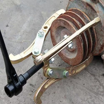 3 Jaw Gear Puller, Jaw Puller with Reversible Jaws for Removal | Heavy Duty Gear Extractor Tool for Automotive Wheel, Pulling Kit 12 Inch - size: 12inch