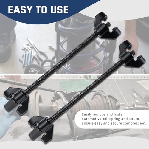 DASBET 14" Coil Spring Compressor Tool Suspension Strut Remover Installer Kit Macpherson Coil Spring Compressor