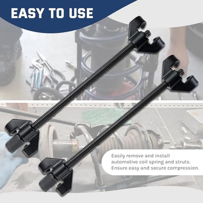DASBET 14" Coil Spring Compressor Tool Suspension Strut Remover Installer Kit Macpherson Coil Spring Compressor