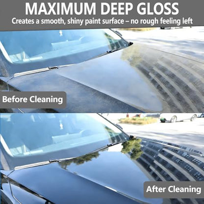 4" Clay Bar Pad | Synthetic Clay Disc Kit with Hand-Strap Applicator | Fine Grade Magic Clay Scrubber Pad for Car Detailing, Cleaning, Polishing, Paint Correction, and Deep Gloss Finish - size: 4IN (100MM)