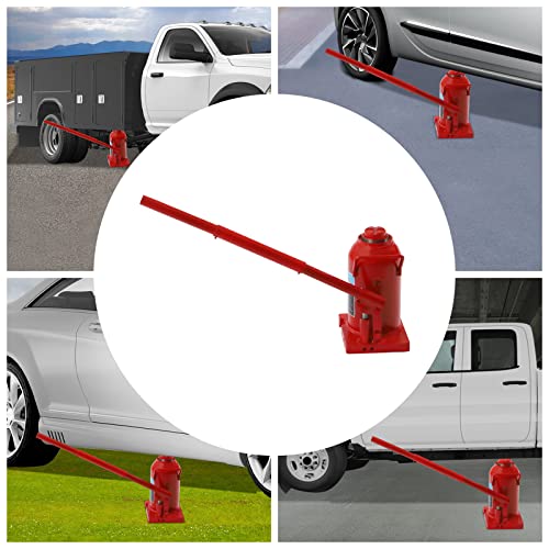 Bottle Jack 30 Ton Hydraulic Jack 66138LBS Air Hydraulic Car Jack Hydraulic Double Piston Car Bottle Jack for Car, Pickup, Truck, RV, Auto Repair, Industrial Engineering - color: 30 Ton Bottle Jack