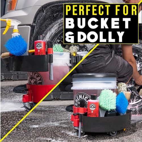 Chemical Guys, Freeloader Bucket Dolly & Detailing Supply Organizer, Black