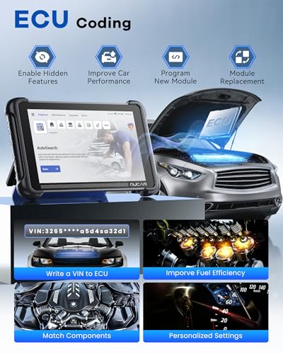 MUCAR 892BT PRO OBD2 Scanner with Topology Map, AI-Assisted Diagnostic Tool | Up Ver.of 892BT, J2534 Pass-Thru, OEM Diagnostics, 3000+ Active Test, ECU Coding, 40+ Services, Lifetime Update