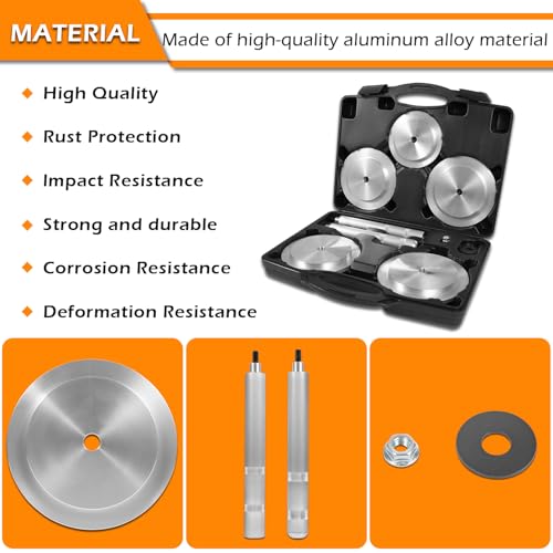 61850 Truck Hub Seal Installer Kit Fit for Size Seal for Class 7 & Class 8 Trucks, Trailers and Some Medium Duty Trucks