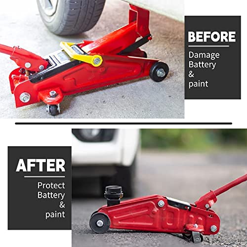 DEDC Floor Jack Pad Universal Jack Stand Rubber Pinch Protector Car Adapter 1 Pack, Oil Change Mush Haves, Change Tire Repair Tires Oil Must Have, for Car SUV Truck Pickup Sedan MPV Wagon